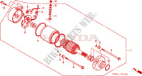 ANLASSER für Honda TRX 250 FOURTRAX RECON Electric Shift 2003