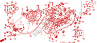 KURBELGEHAEUSE/OELPUMPE Motor 100 honda-motorrad BALI 1996 E__0900