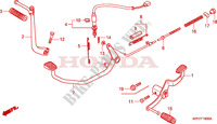 PEDAL/KICKSTARTER ARM für Honda INNOVA 125 2005