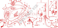 KRAFTSTOFFTANK(CB600F3/4/5/6) für Honda CB 600 F HORNET 2005