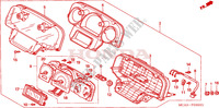 MESSGERAET(GL1800A1/A2/A3/A4/A5) für Honda GL 1800 GOLD WING ABS 2001