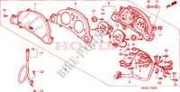 MESSGERAET für Honda TRANSALP 650 2000