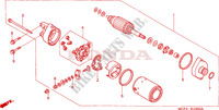 ANLASSER für Honda VTR 1000 SP1 RC51 2000