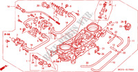 DROSSELKLAPPENGEHAEUSE(KOMPL.) (VTR1000SPY/1) für Honda VTR 1000 SP1 2000
