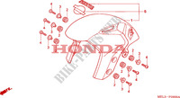 KOTFLUEGEL, VORNE für Honda CBR 1000 RR FIREBLADE HRC 2007