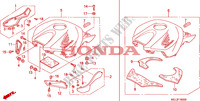OBERE ABDECKUNG für Honda CBR 1000 RR REPSOL 2005