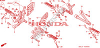 STUFE für Honda CBR 1000 RR FIREBLADE REPSOL 2005