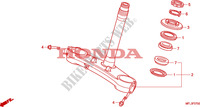 LENKSCHAFT für Honda CBR 1000 RR FIREBLADE ABS BLACK 2011