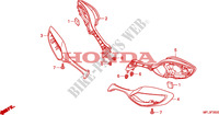 RUECKSPIEGEL für Honda CBR 1000 RR FIREBLADE 2010
