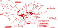 STREIFEN/MARKE(4) für Honda CBR 1000 RR FIREBLADE ABS 2010