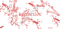 STUFE für Honda CBR 1000 RR FIREBLADE ABS BLACK 2011