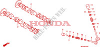 NOCKENWELLE/VENTIL für Honda CBF 600 FAIRING ABS 2010