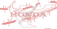 STREIFEN(1) für Honda CBR 600 F 1987