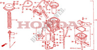 VERGASER für Honda DOMINATOR 650 27HP 1991