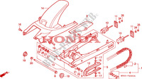 SCHWINGE für Honda CBR 600 F2 1991