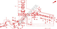 HAUPTBREMSE, HINTEN ZYLINDER(CB750F2) für Honda SEVEN FIFTY 750 34HP 1995