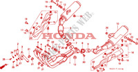 ABGAS SCHALLDAEMPFER für Honda CBR 1000 DUAL CBS 1999
