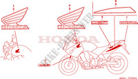 MARKE für Honda CBF 600 NAKED ABS 2004