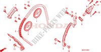 NOCKENWELLENKETTE/SPANNVORRICHTUNG (CBF600S8/SA8/N8/NA8) für Honda CBF 600 NAKED 2008