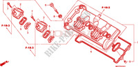 ZYLINDERKOPFDECKEL (CBF600S8/SA8/N8/NA8) für Honda CBF 600 FAIRING ABS 2009