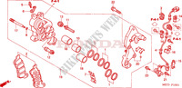 VORDERRAD BREMSSATTEL (CBF500A) für Honda CBF 500 ABS 34HP 2005