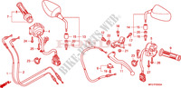 HEBELGRIFF/SCHALTER/ KABEL für Honda CB 600 F HORNET ABS 34HP 2009