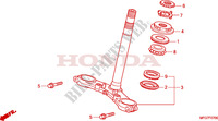 LENKSCHAFT für Honda CB 600 F HORNET ABS 2009