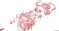 SCHEINWERFER für Honda CB 600 F HORNET ABS 34HP 2009
