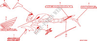 MARKE(1) für Honda CB 1000 R ABS BLANC, NOIR 2011
