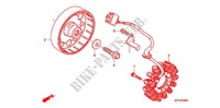 KURBELGEHAEUSEDECKEL, L./ GENERATOR(2) für Honda CB 600 F HORNET 34HP 2012