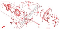 WASSERPUMPE für Honda CB 600 F HORNET 34HP 2012