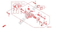 BREMSZANGE HINTEN (PARKING) für Honda VFR 1200 DCT 2012
