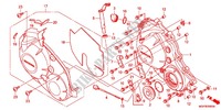 KURBELGEHAEUSEABDECKUNG für Honda CBR 1000 RR FIREBLADE RED 2012