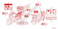WARNETIKETT(1) für Honda SH 125 D 2013