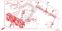DROSSELKLAPPENGEHAEUSE für Honda CBR 650 F ABS 35KW 2014