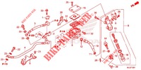 BREMSPUMPE HINTEN (NC700XD/750XA/750XD) für Honda NC 750 X ABS DCT SPECIAL 2014