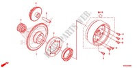 ANLASSERKUPPLUNG  für Honda WAVE 110 front brake disk 2012
