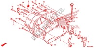 KURBELGEHAEUSEABDECKUNG für Honda WAVE 110 front brake disk 2012