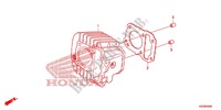 ZYLINDER für Honda WAVE 110 front brake disk 2012