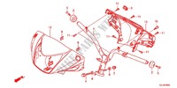 ROHRGRIFF/GRIFFABDECKUNG für Honda VISION 110 2011