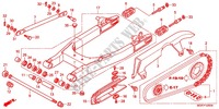 SCHWINGE/KETTENGEHAEUSE für Honda VT 750 S 2011