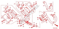 ABGAS SCHALLDAEMPFER(2) für Honda CRF 450 R 2014