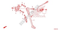 HAUPTSTAENDER/BREMSPEDAL für Honda CB 1000 R 2012