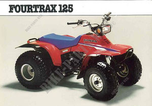 125 FOURTRAX 1986 TRX125G