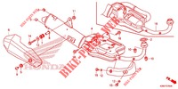 ABGAS SCHALLDAEMPFER(2) für Honda MSX 125 SF 2020
