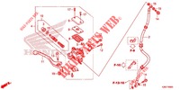 BREMSPUMPE VORNE für Honda MSX 125 SF 2020