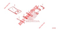 WERKZEUGE/BATTERIEGEHAEUSE für Honda MSX 125 2018