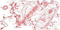 KRAFTSTOFFTANK/KRAFTSTOFFPUMPE für Honda NC 750 S ABS FULL POWER, RED 2018