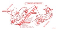 EMBLEM/STREIFEN (NSS125ADK) für Honda FORZA 125 TOP BOX 2ED 2020