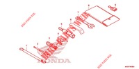 WERKZEUGE/BATTERIEGEHAEUSE für Honda FORZA 125 2019 E 2020